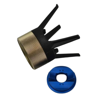 Titan 0394911 Air cap, blue, pkgd